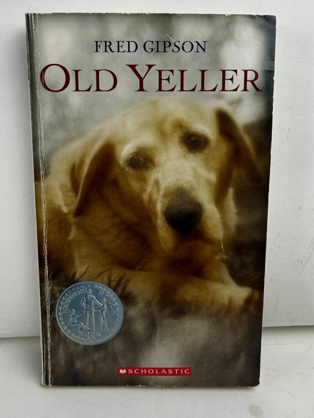 Old Yeller Fred Gipson Scholastic Paperback Book ISBN 9780439159630